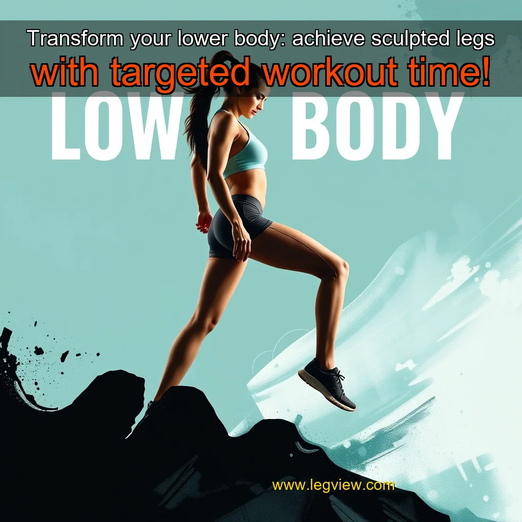 You are currently viewing Transform your lower body: achieve sculpted legs with targeted workout time!