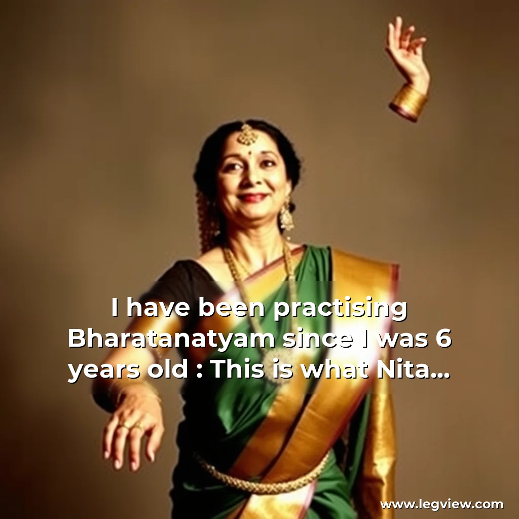 Read more about the article I have been practising Bharatanatyam since I was 6 years old : This is what Nita Ambani does to remain fit at 61  Fitness News