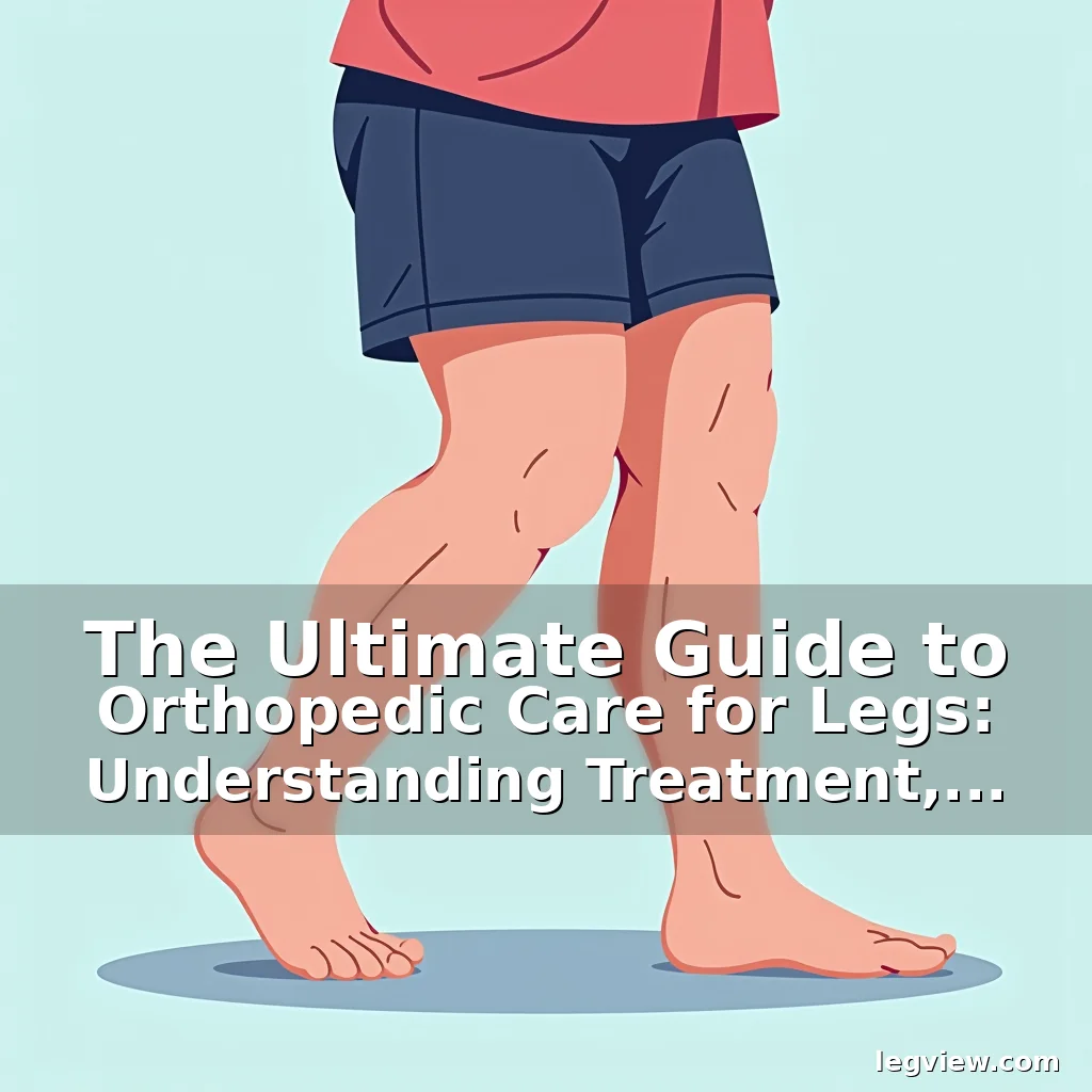 Read more about the article The Ultimate Guide to Orthopedic Care for Legs: Understanding Treatment, Prevention, and Recovery