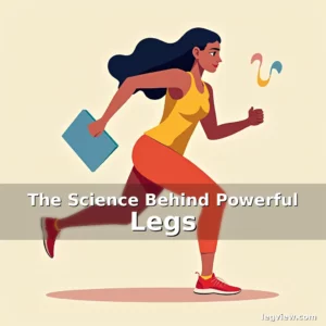 Artistic representation for The Science Behind Powerful Legs