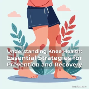 Artistic representation for Understanding Knee Health: Essential Strategies for Prevention and Recovery