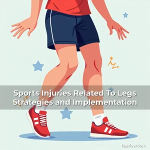 Artistic representation for Sports Injuries Related To Legs Strategies and Implementation